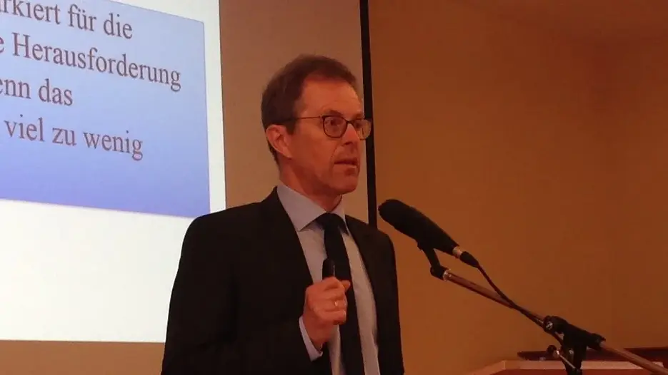 Vortrag Prof. Kropac bei KRBU-Tagung