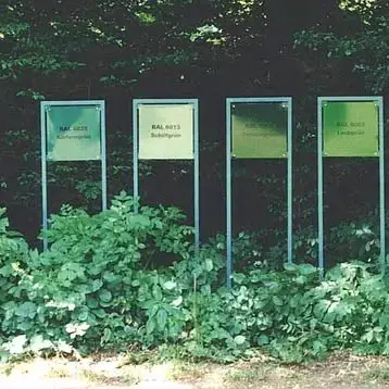 RAL Grün Petia Knebel 1998