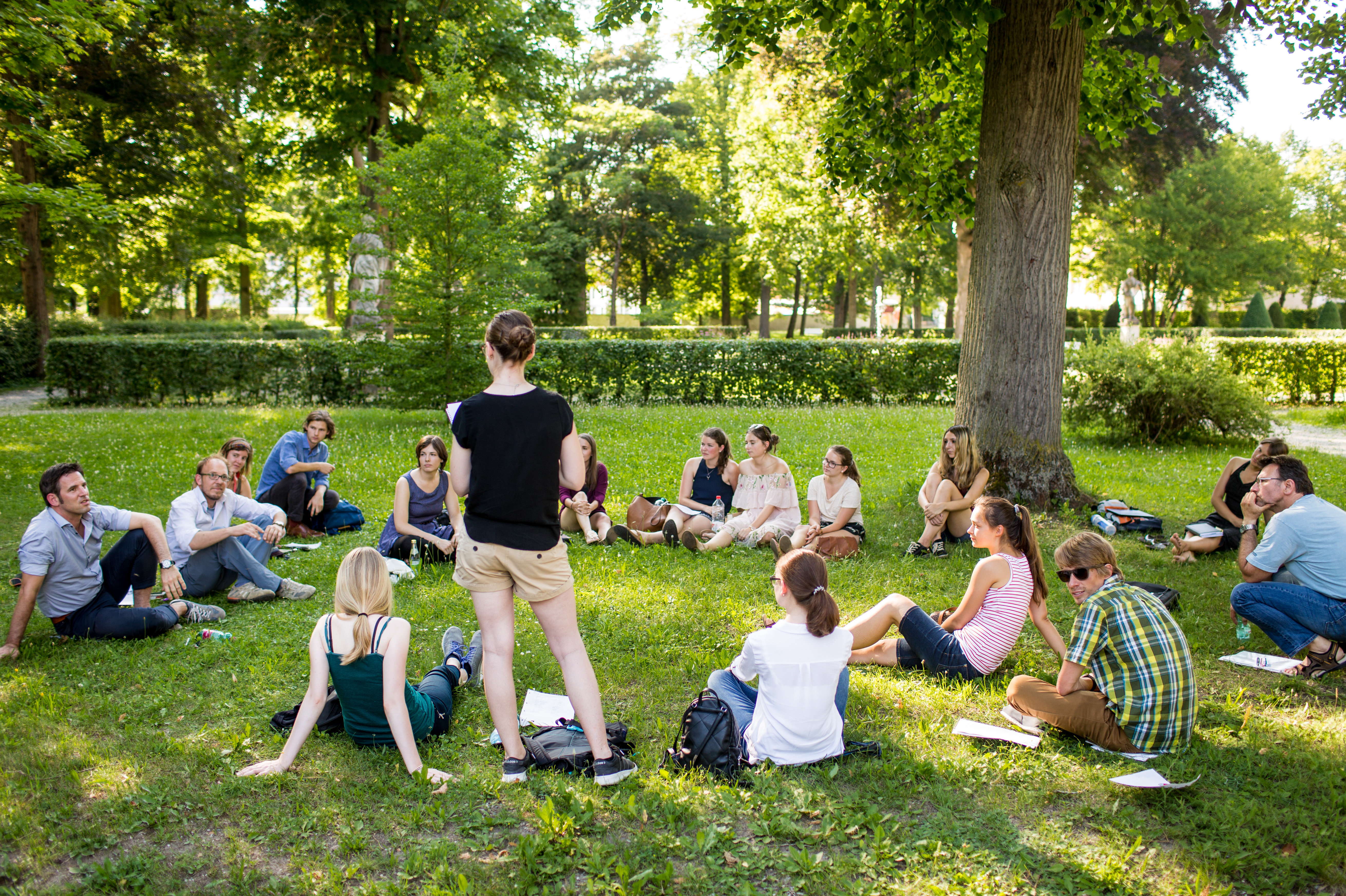 Seminar im Hofgarten 