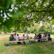 Seminar im Outdoor Classroom