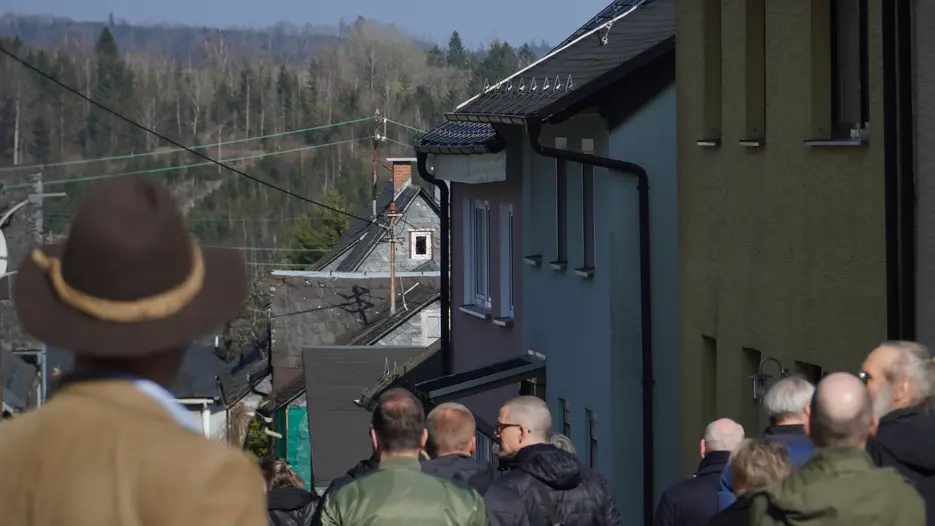 Stadtf&uuml;hrung im Rahmen der Tagung in Nordhalben