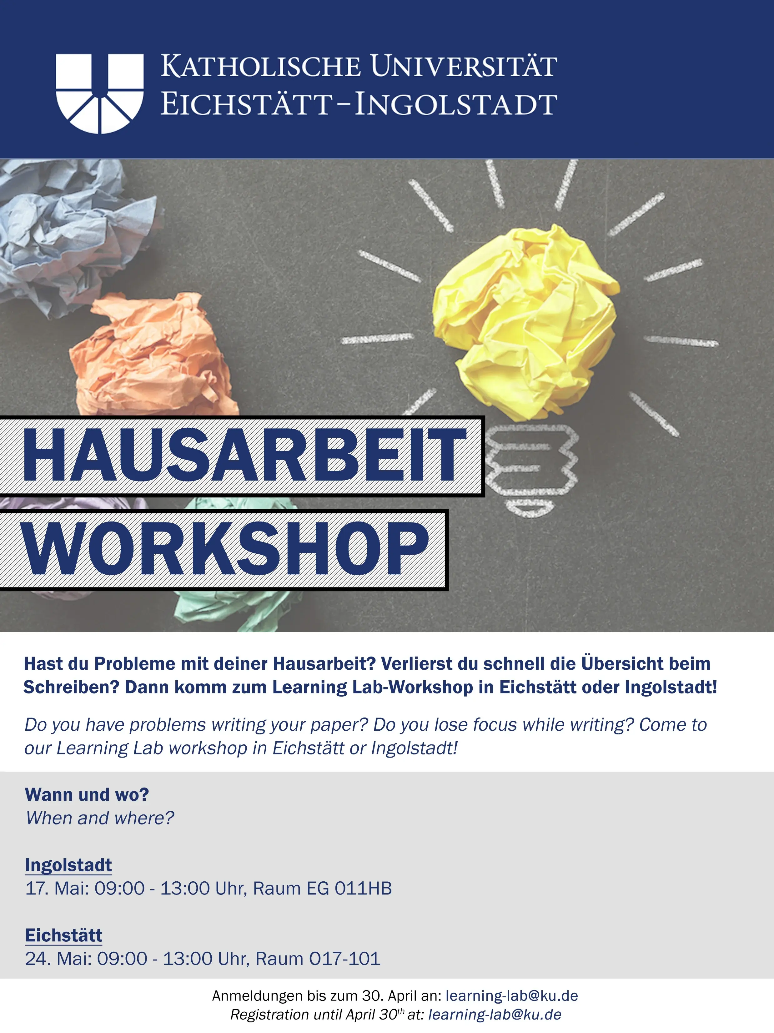 Hausarbeit Workshop