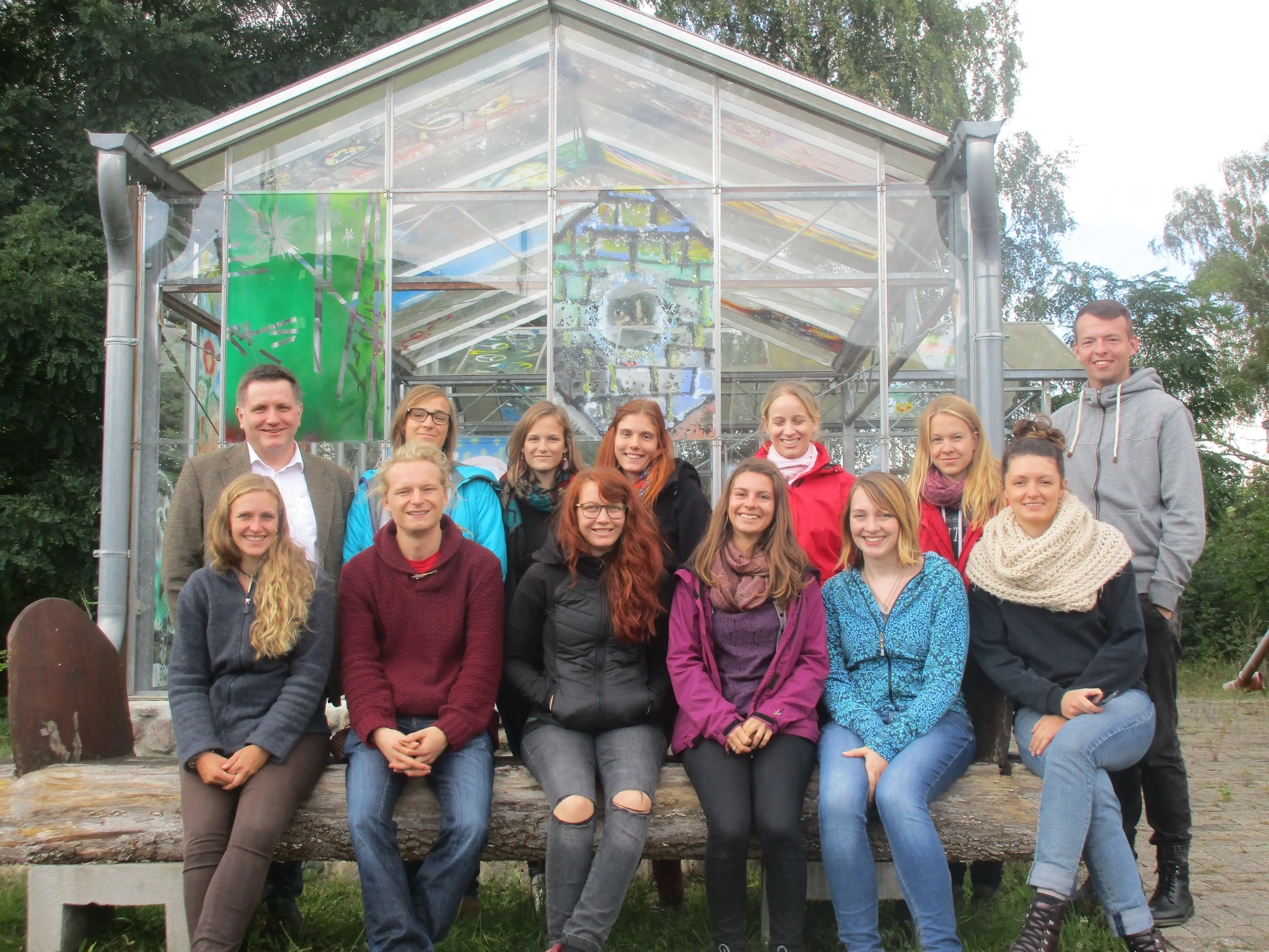 Exkursionsgruppe an den Berufsbildenden Schulen I Uelzen