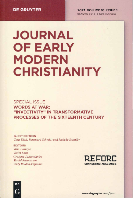 Buchcover Journal of Early Modern Christianity