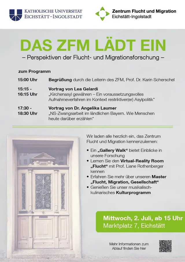 Plakat ZFM lädt ein