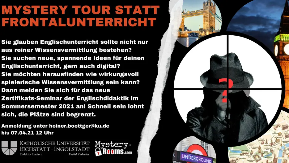 Mystery Tour statt Frontalunterricht