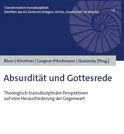 Buchcover "Absurdit&auml;t und Gottesrede"