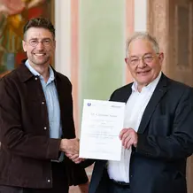 Dr. Christian Sauer und Prof. Dr. Dr. Ulrich Hemel