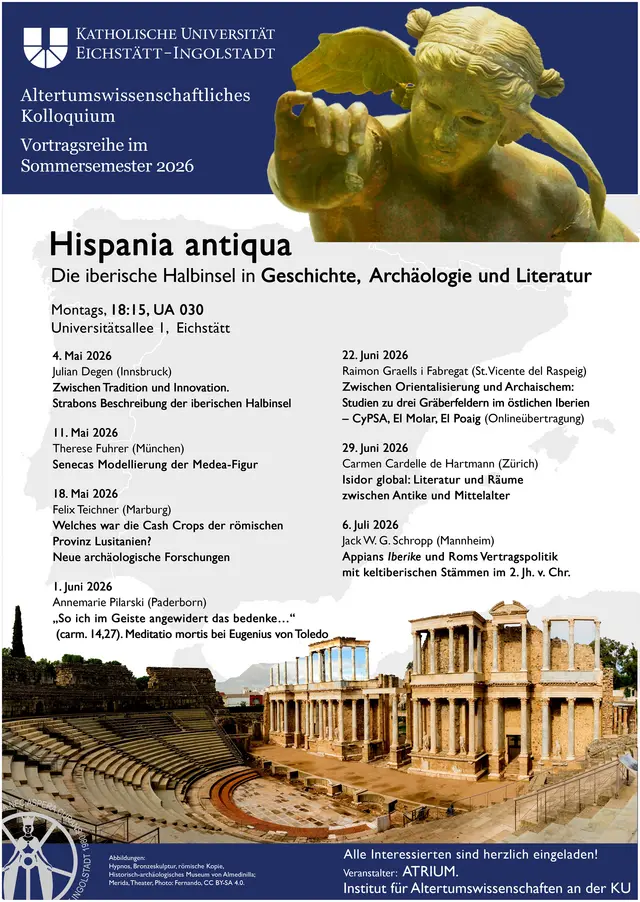 Plakat zum Forschungskolloquium