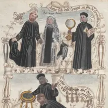 Titelbild der Schrift "Luthers Bad und Spiegel" von 1526