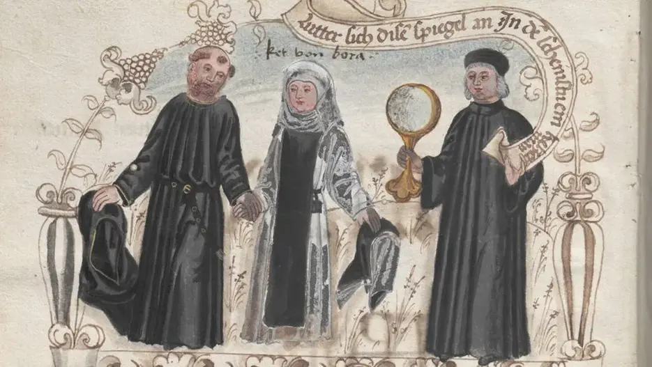 Titelbild der Schrift "Luthers Bad und Spiegel" von 1526
