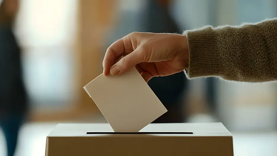 Wahlurne Symbolbild