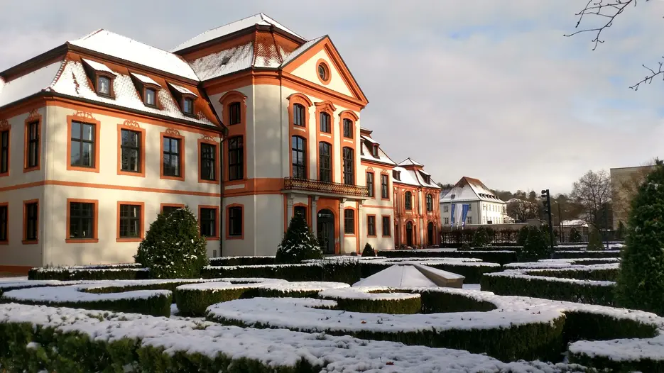 Sommerresidenz im Winter