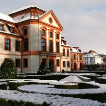 Sommerresidenz im Winter
