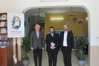 K. Pinggéra und Th. Kremer mit Samer Soroshow Yohanna, Leiter des Babel College