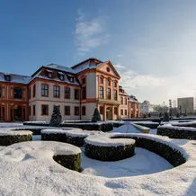 Sommerresidenz im Winter
