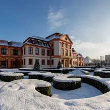 Sommerresidenz im Winter