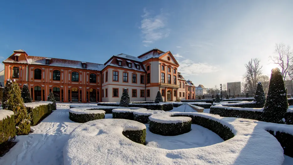 Sommerresidenz im Winter