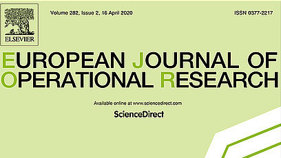Cover des European Journal of Operations Research