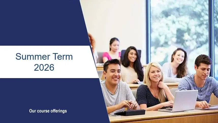 Banner Course Offerings Summer Term