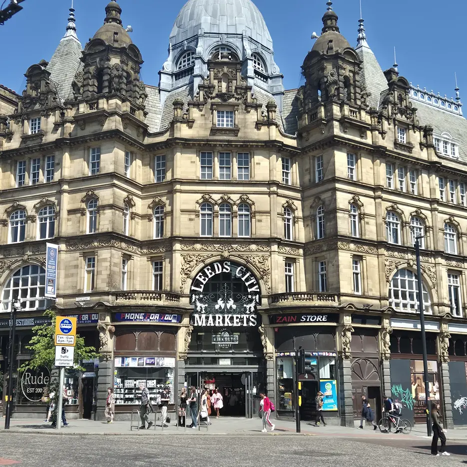 Leeds Stadt Markt