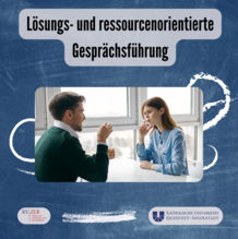 Plakat lösungs- und ressourcenorientierte Gesprächsführung