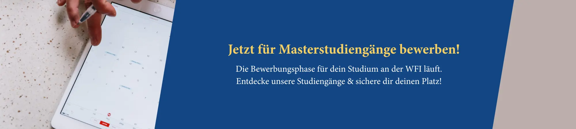 Banner Studiengänge