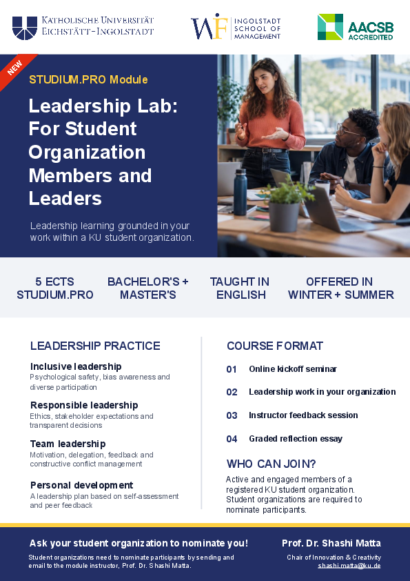 Leadership Lab Flyer