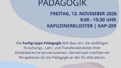 Forschungssymposium P&auml;dagogik