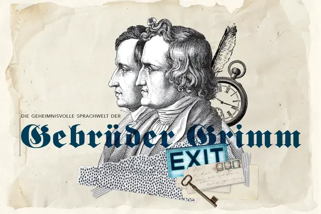 Die Gebrüder Grimm als Titelbild