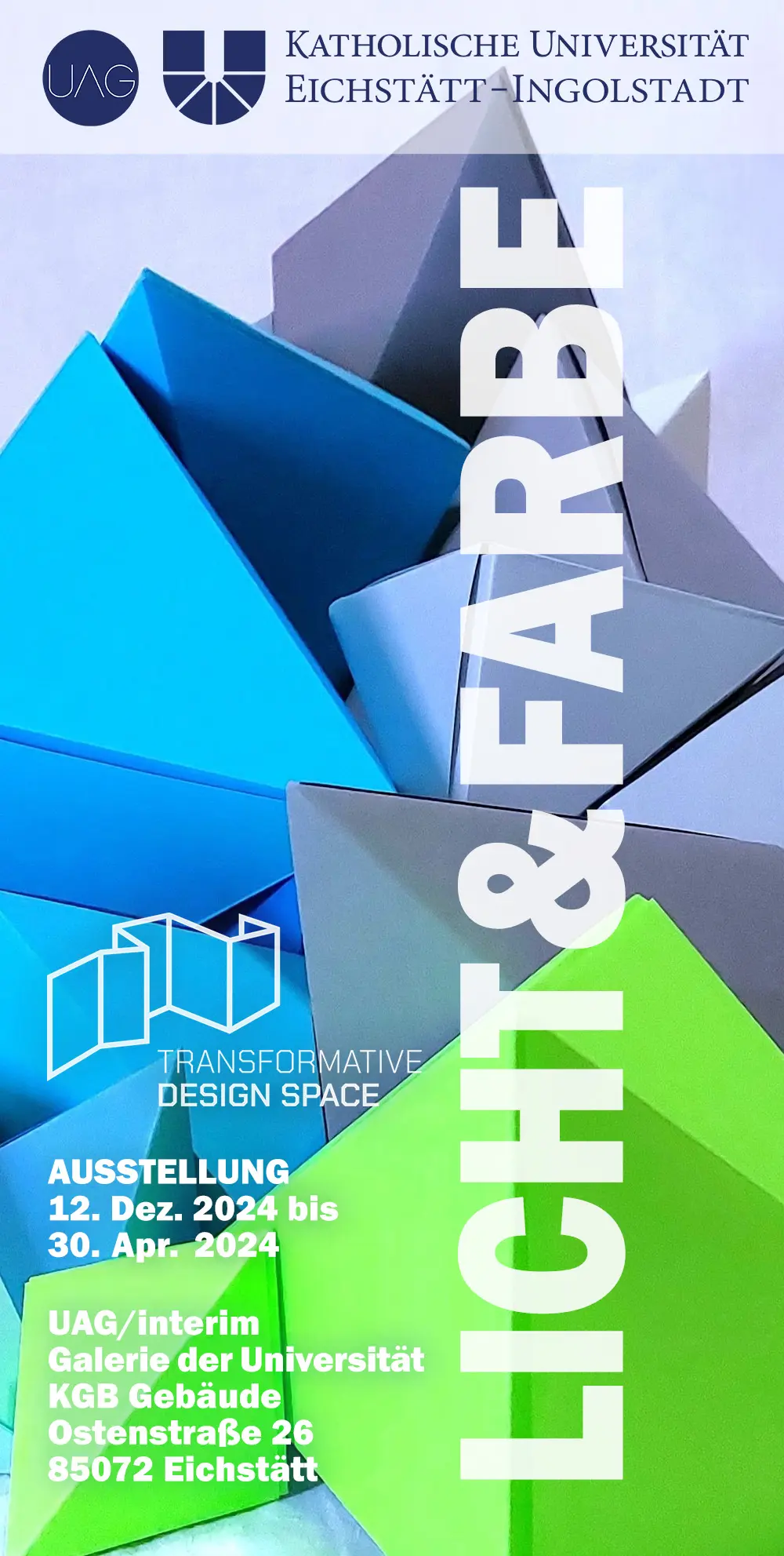 Poster Licht und Farbe