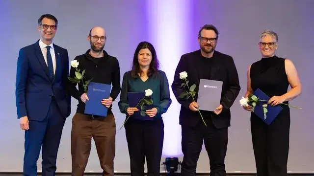 Die Preistr&auml;ger des Transferpreises der KU 2026