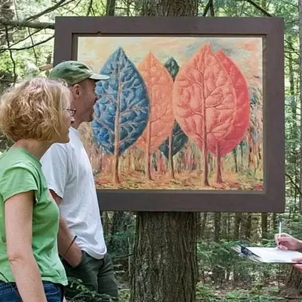 Forest Art Wisconsin 2007 Petia Knebel