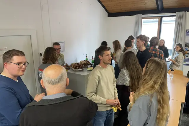 Begr&uuml;&szlig;ung der MSc-Studierenden