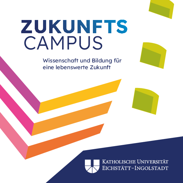 Zu sehen ist das Cover der Zukunftscampus-Broschüre