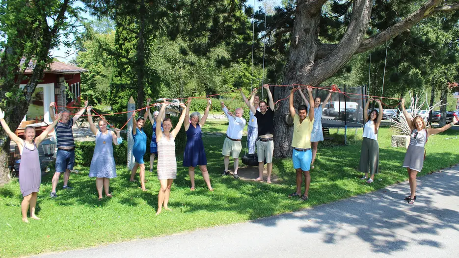 Das Gründungsteam des Netzwerkes Schule im Aufbruch Bayern im Juli 2020