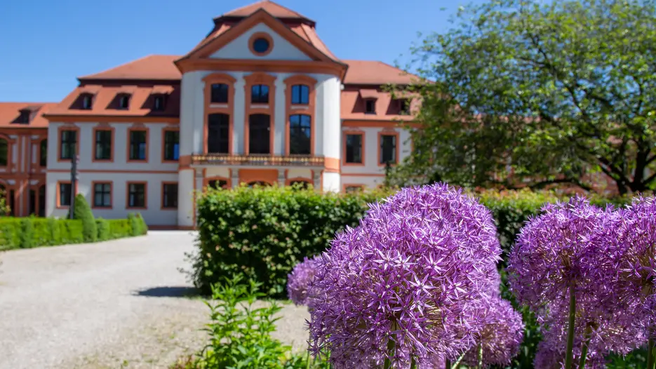 Sommerresidenz im Sommer 