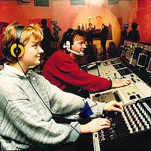 Mischpult Fernsehstudio 1990