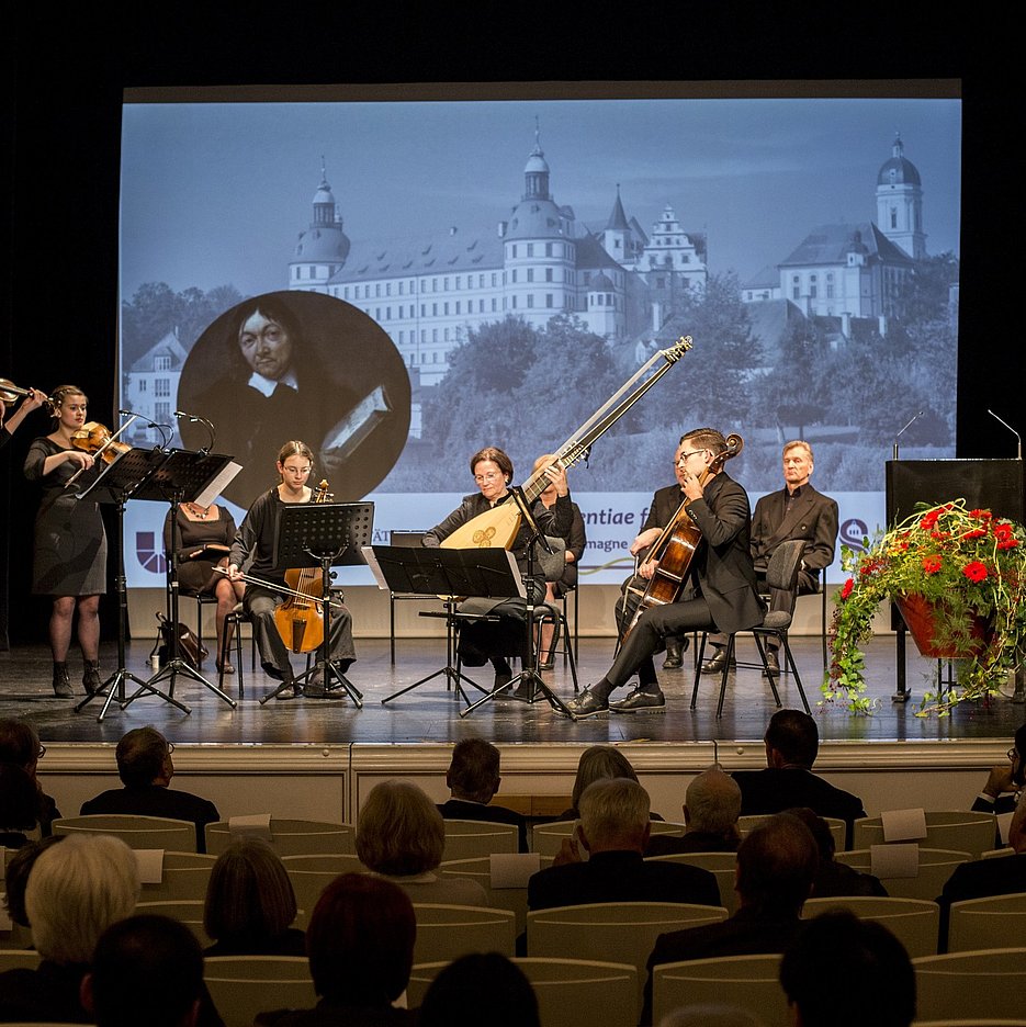 Das Ensemble "Musica aliter" umrahmte den Auftakt der internationalen Tagung.