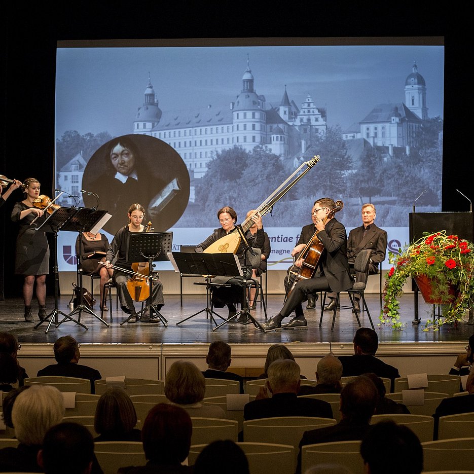 The ensemble “Musica aliter” accompanied the opening of the international conference.