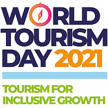Logo des Welttourismustags 2021