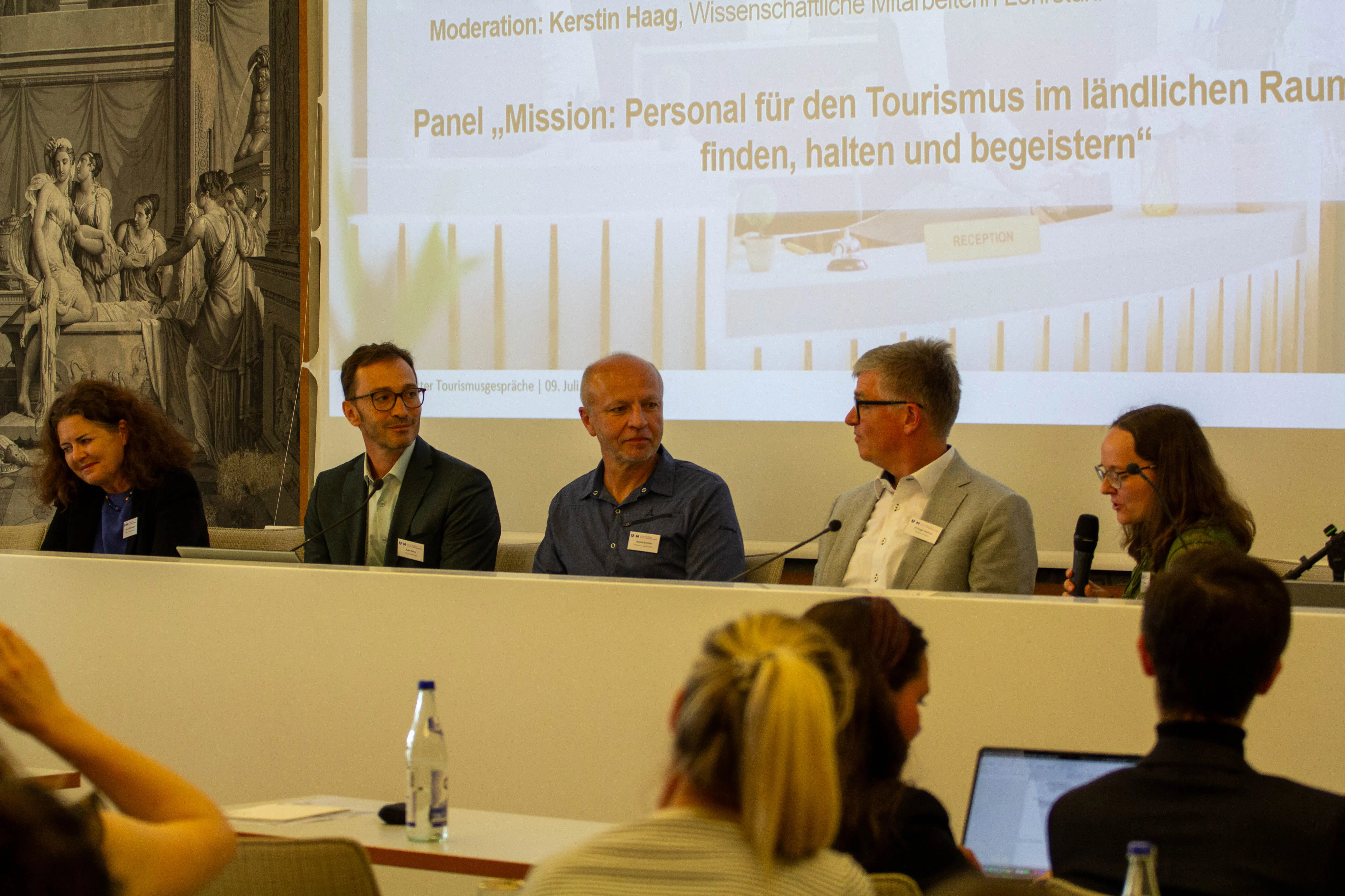 Prof. Dr. Erika Regnet, Professorin für Personalmanagement Technische Hochschule Augsburg Heiko Rainer, Geschäftsführer & Leitung Infrastrukturentwicklung & Betriebsberatung dwif-Consulting GmbH Roland Streicher, Inhaber ReNatour © - natürlich reisen Christoph Würflein, Geschäftsführer Naturpark Altmühltal e. V.
