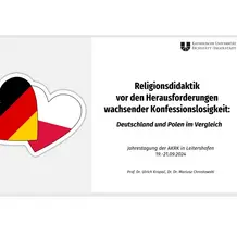 Workshop zur Konfessionslosigkeit auf der AKRK-Jahrestagung: Prof. Kropač und Dr. Chrostowski vergleichen Deutschland und Polen