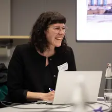 Elisabeth Lang bei der Tagung