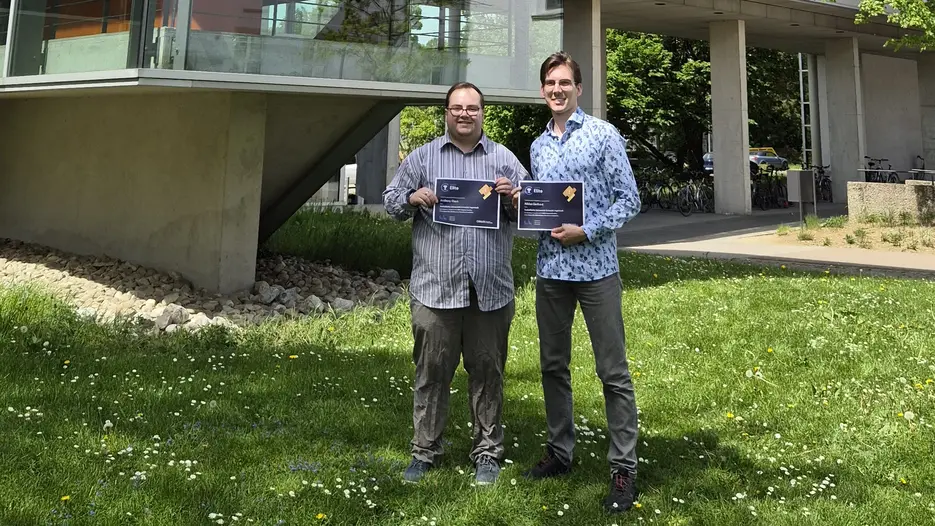 WFI-Studenten Anthony Ebert und Niklas Gerhard