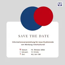Einf&uuml;hrungsveranstaltung 15.10.2026
