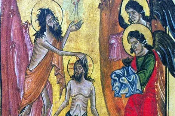 Ostkirchliche Ikone der Theophanie