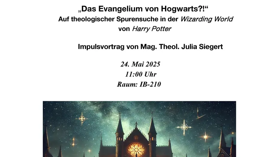 Einladung zum Vortrag