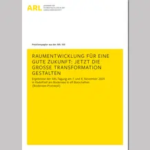 Ergebnisse der ARL-Transfertagung