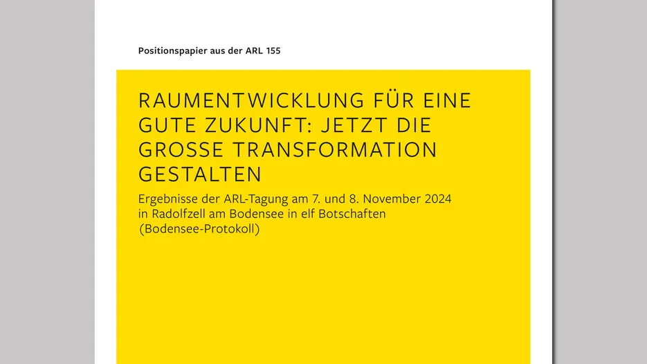 Ergebnisse der ARL-Transfertagung